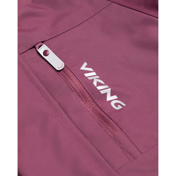 Toasty Winter Thermal Overall Kids Plum, view: 4