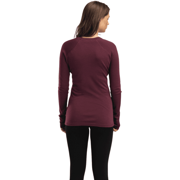 W's Warmwool Crewneck Fig, view: 4