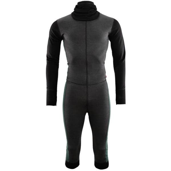 M's Warmwool Overall 3/4 Marengo/Jet Black/Green Gables, view: 0