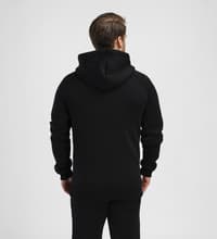 M's FleeceWool V2 Hoodie Jet Black - view: 4