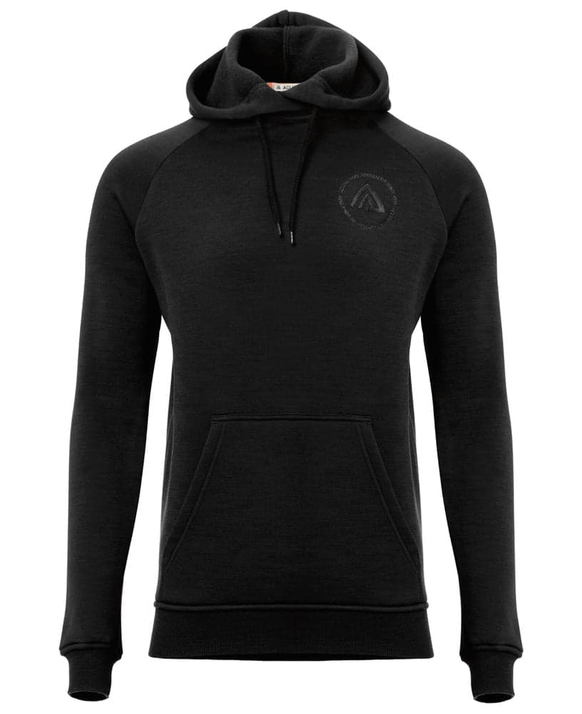 M's FleeceWool V2 Hoodie Jet Black, view: 0