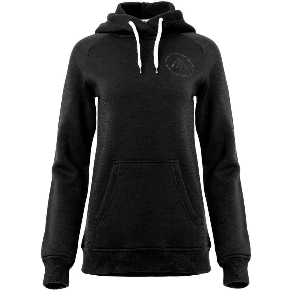 W's Fleecewool V2 Hoodie Jet Black, view: 0