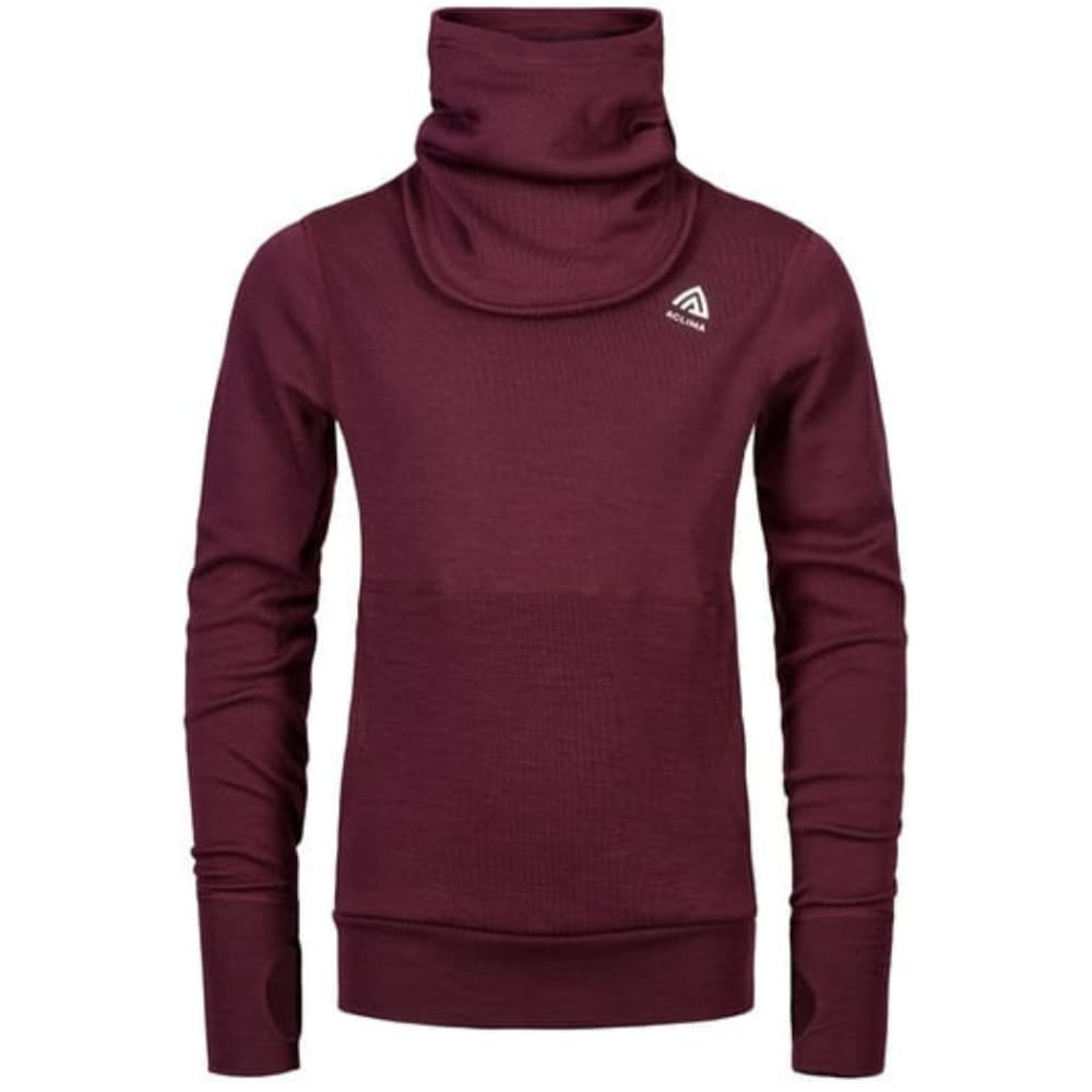 Warmwool Hoodsweater Junior Fig/Beige Melange, view: 2