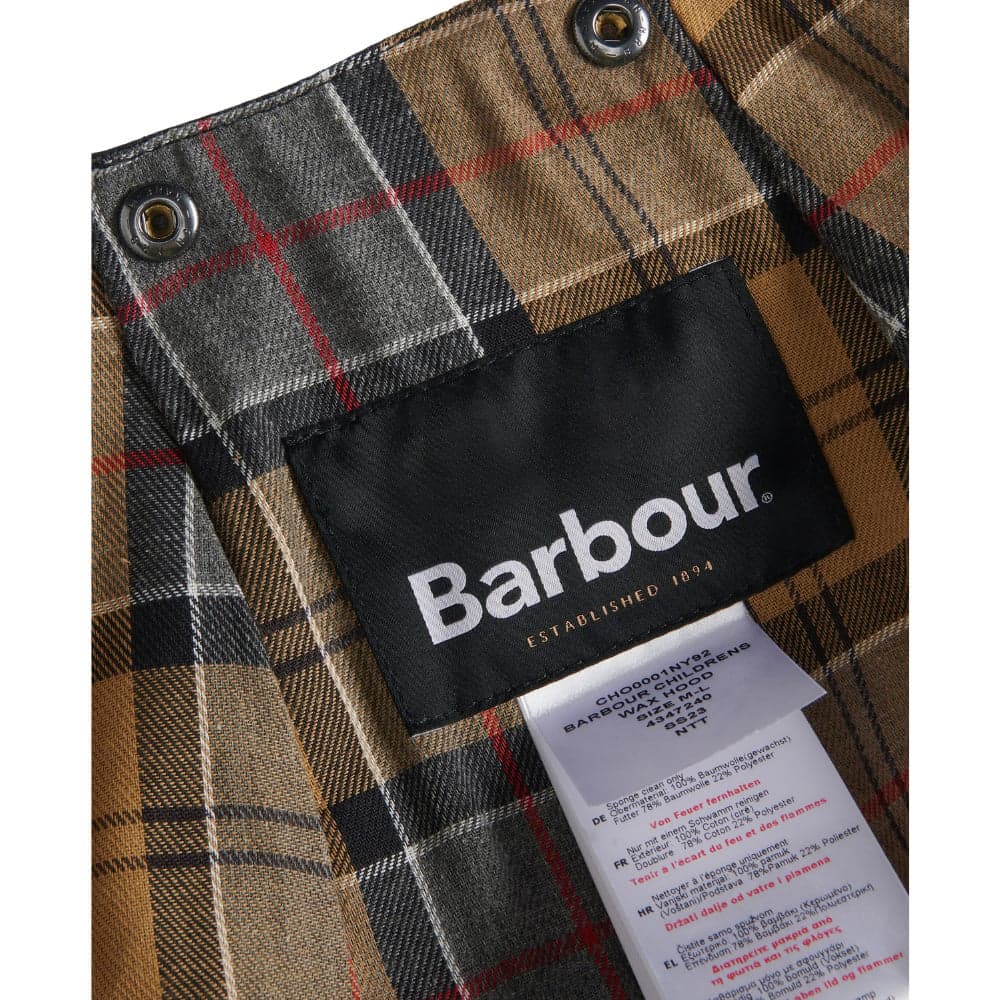 Wax Hood Kids Navy, view: 3