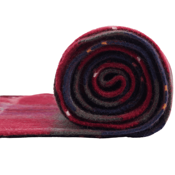 W's Tartan Scarf Winterberry Tartan, view: 3