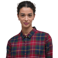 W's Glades Check Shirt Winterberry Tartan - view: 4