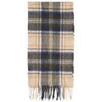 New Check Tartan Scarf Sand Beige Plaid - view: 0