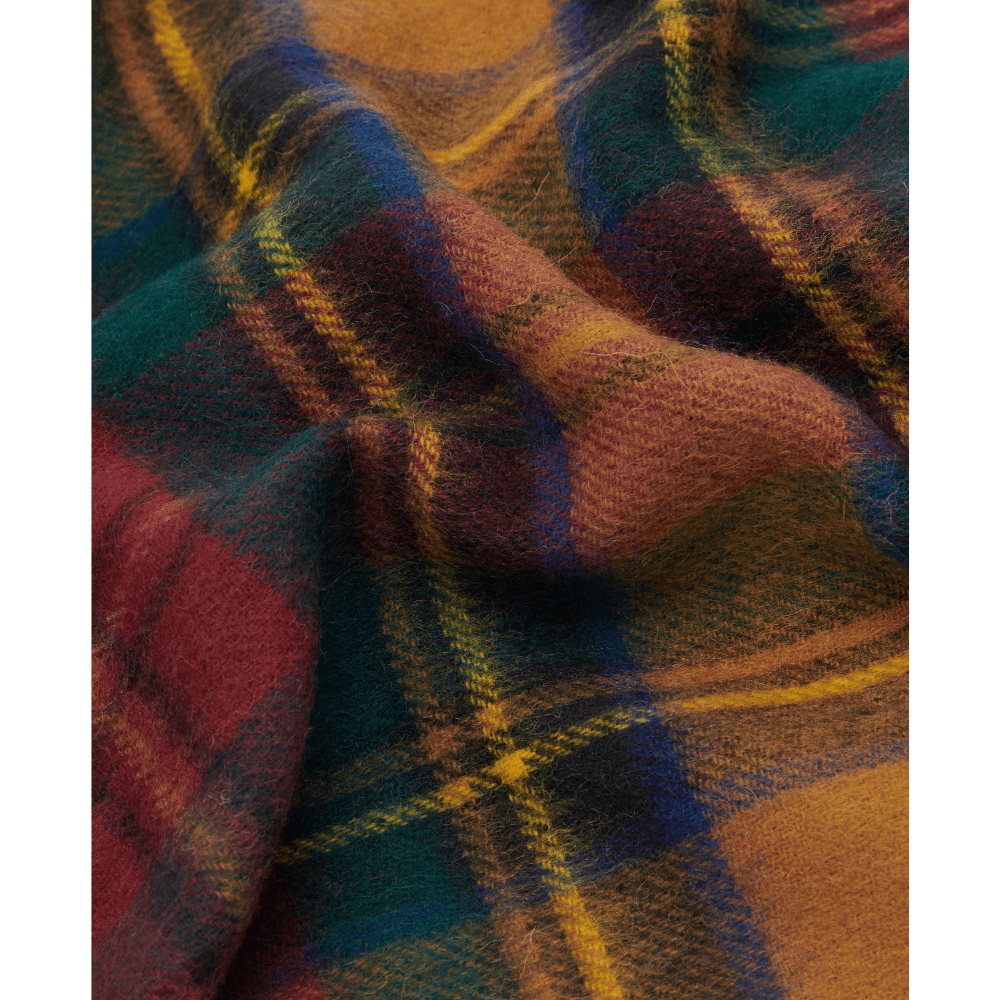 New Check Tartan Scarf Harvest Gold, view: 3