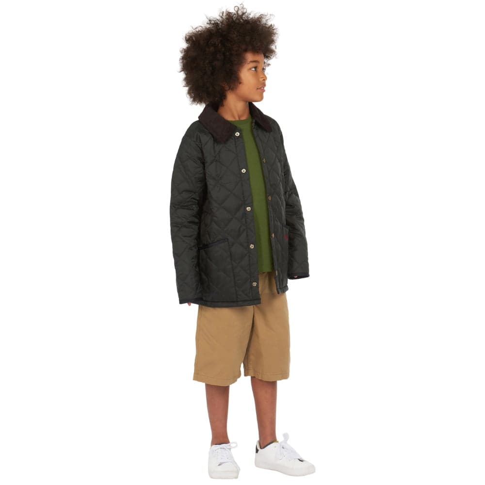 Liddesdale Quilt Kids Dark Olive/Red, view: 7