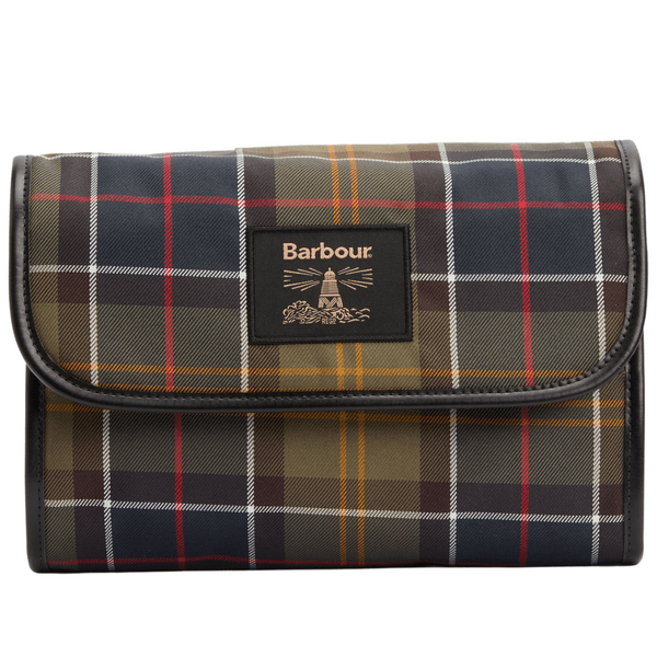 M's Tartan Hanging Washbag Classic/Beacon, view: 0
