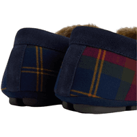 M's Monty Moccasin Slipper Winterberry Tartan - view: 5