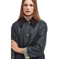 W's Long Beadnell Wax Jacket Sage/Ancient - view: 2