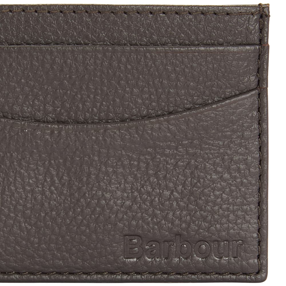 M's Amble Leather Card Holder Dark Brown, view: 2
