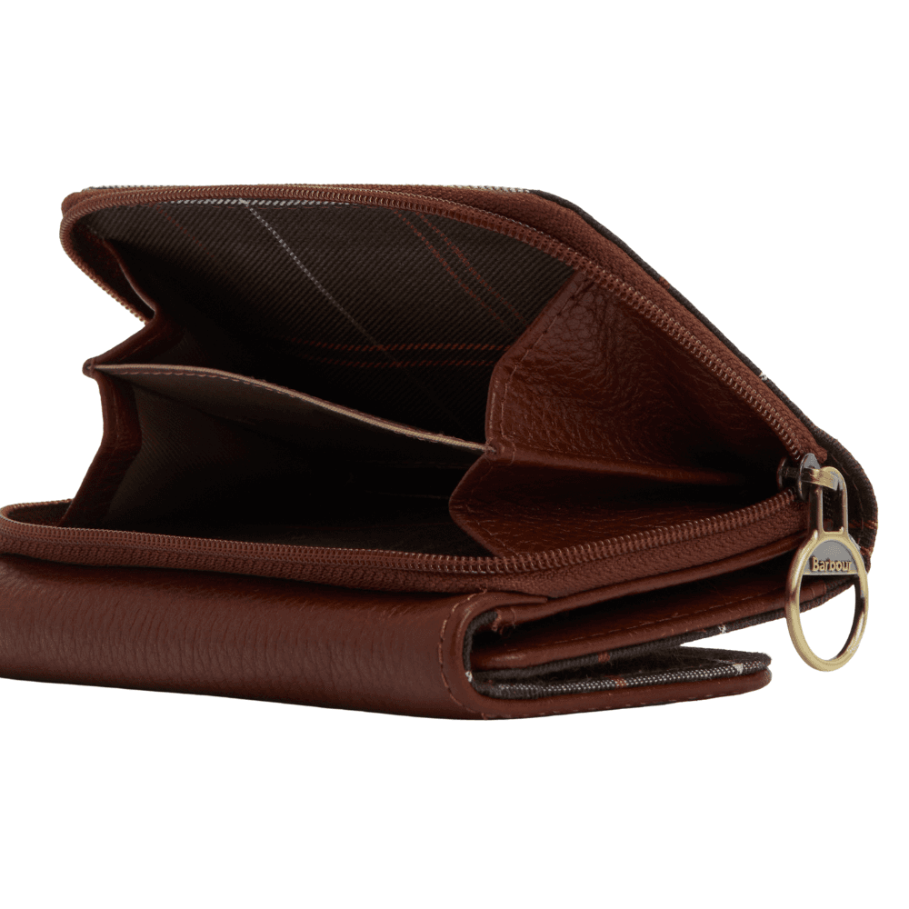 W's Rosa Leather French Purse Brown/Classic, view: 0