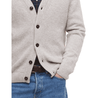 M's Mainland Knitted Cardigan Mist - view: 3