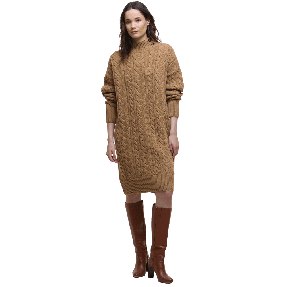 W's Belford Knitted Mini Dress Military Brown, view: 4