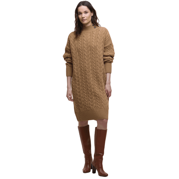 W's Belford Knitted Mini Dress Military Brown, view: 4