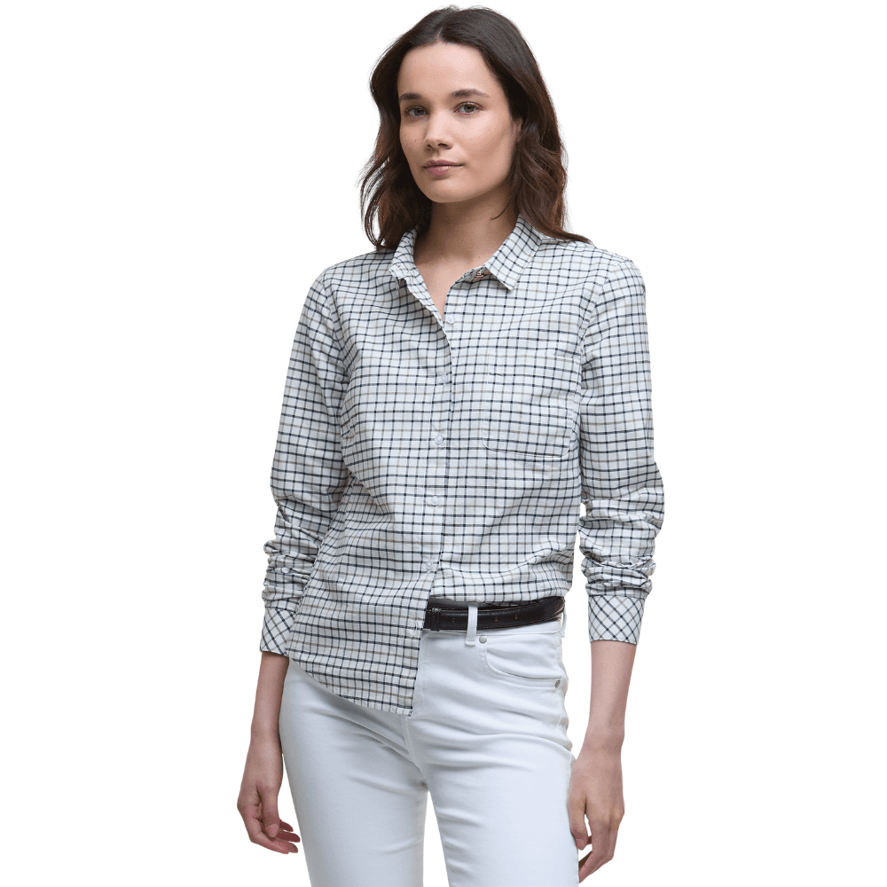 W's Woodside Check Shirt Shirt Navy Check, view: 1