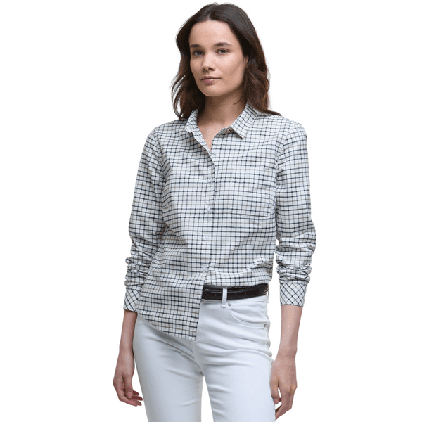 W's Woodside Check Shirt Shirt Navy Check, view: 1