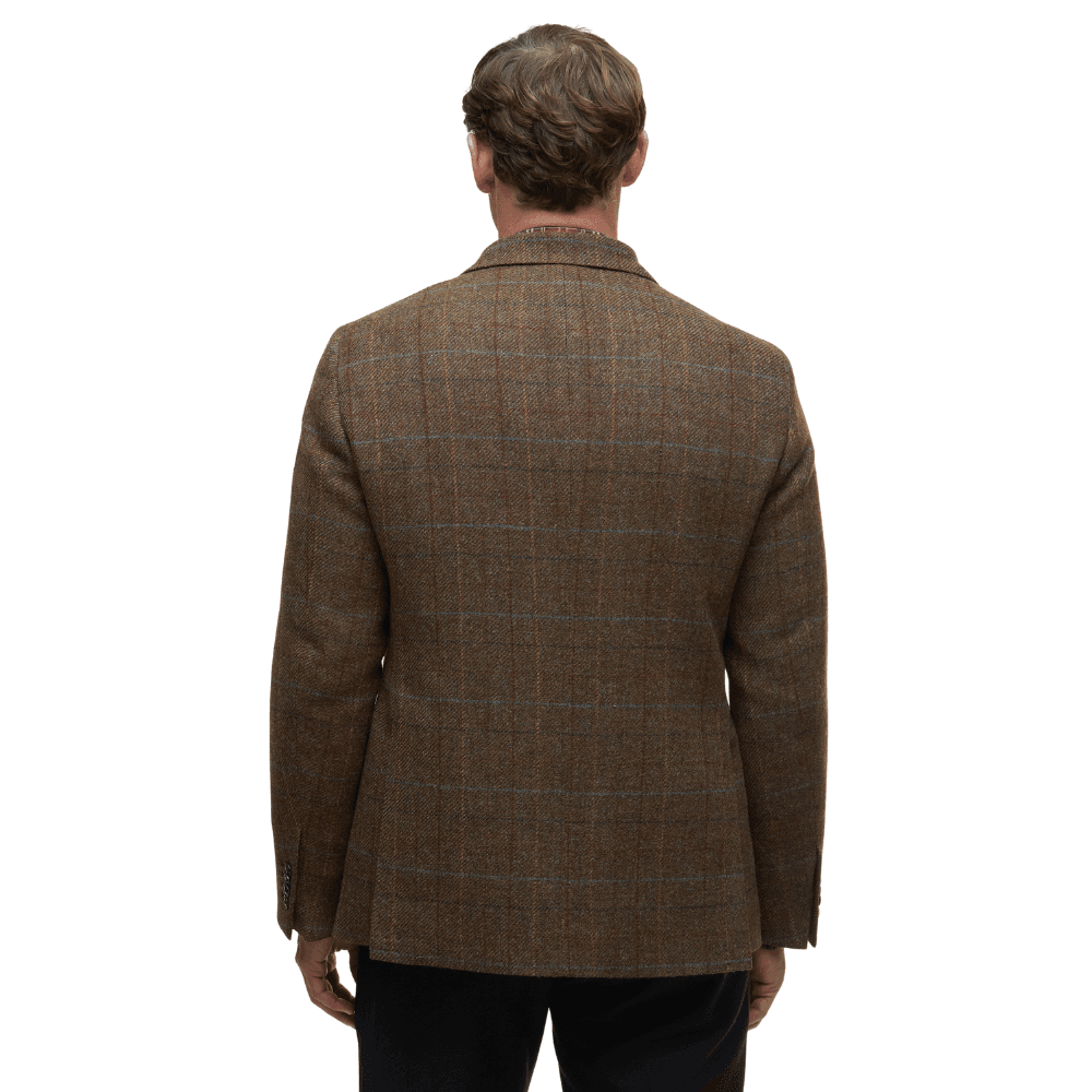 M's Sullivan Moons Check Blazer Brown, view: 2