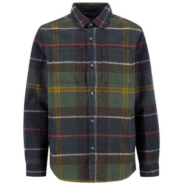 M's Chapter Tailored Check Overshirt Classic Tartan, view: 0