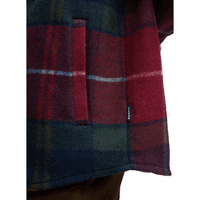 M's Chapter Tailored Check Overshirt Winterberry Tartan - view: 5