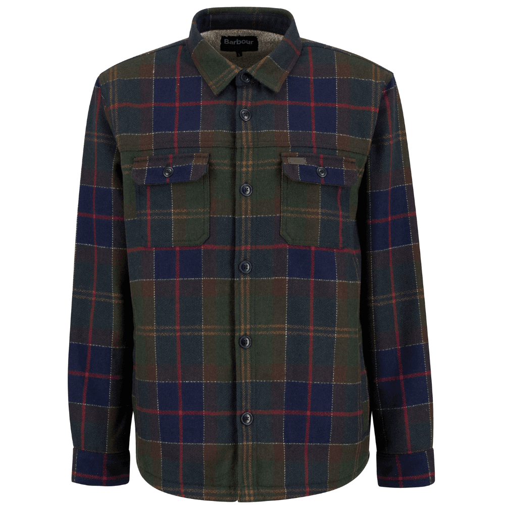 M's Willberry Regular Brushed Check Overshirt Classic Tartan, view: 0