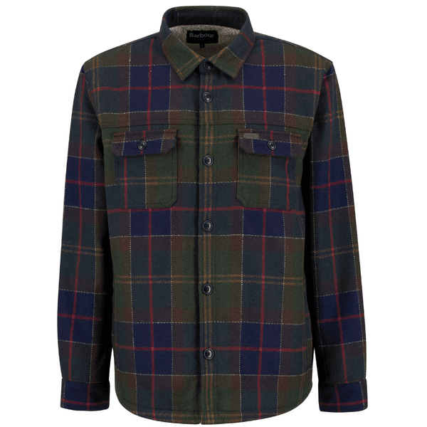 M's Willberry Regular Brushed Check Overshirt Classic Tartan, view: 0