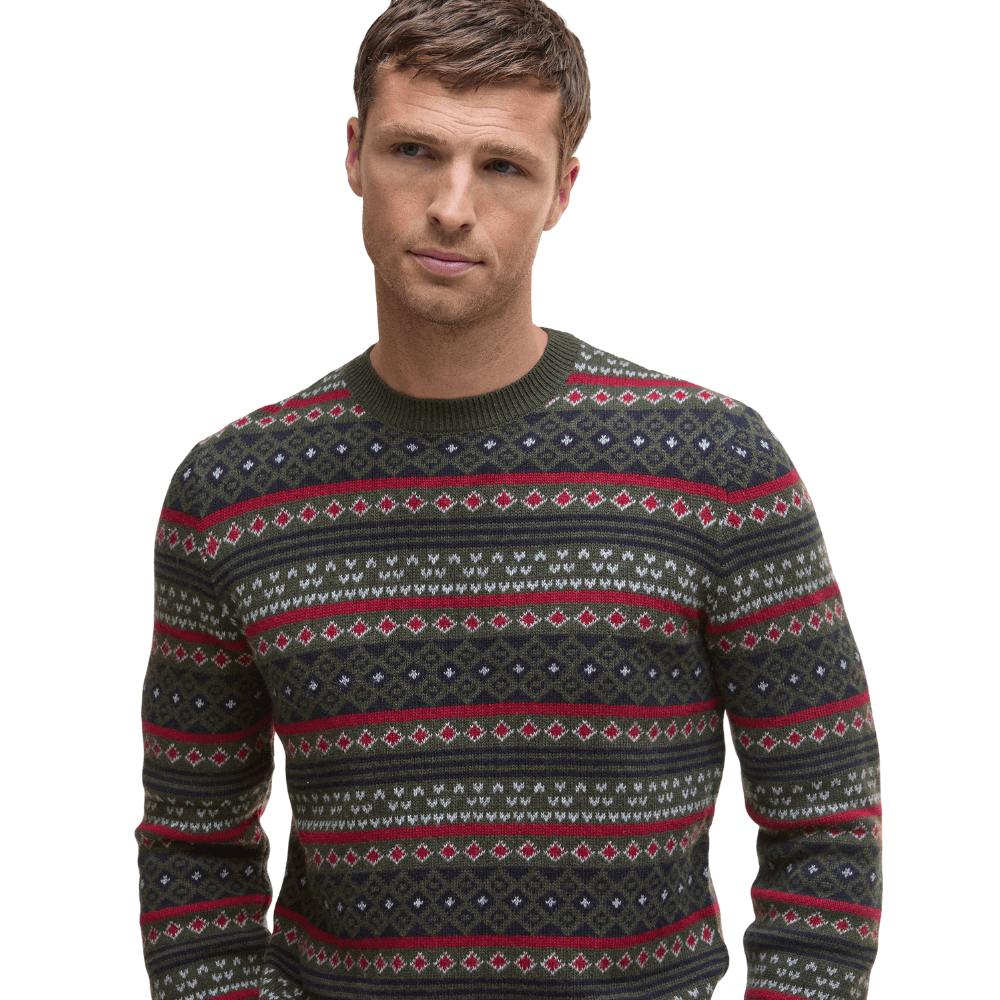 M's Easdale Fair Isle Crew Neck Sweater Duffle Bag, view: 3