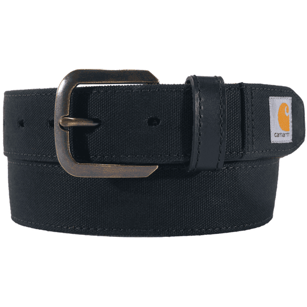 Carhartt W's Canvas Duck Belt Black, view: 0