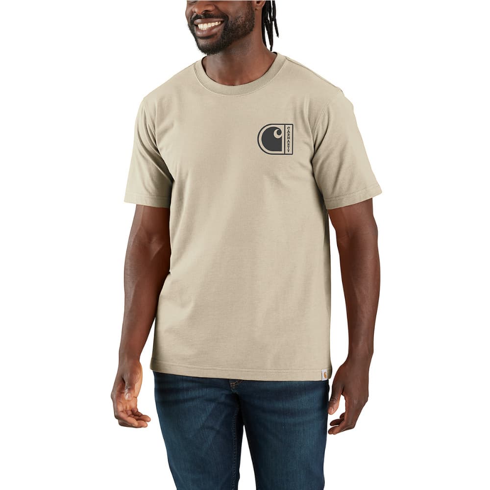 Carhartt M's C Graphic T-Shirt S/S Oat Milk, view: 2