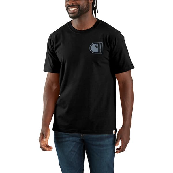 Carhartt M's C Graphic T-Shirt S/S Black, view: 2