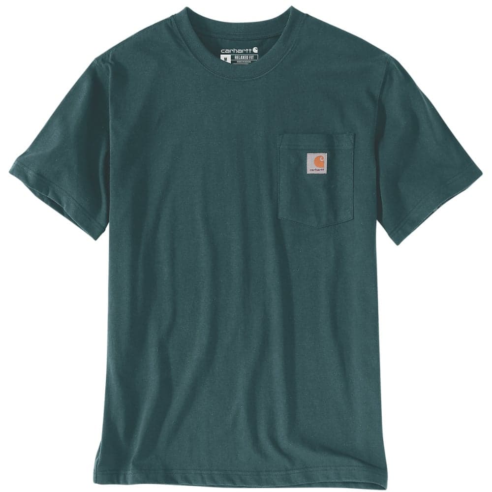 Carhartt M's K87 Pocket S/S T-Shirt Greenstone, view: 0