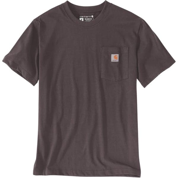 Carhartt M's K87 Pocket S/S T-Shirt Dark Sepia, view: 0