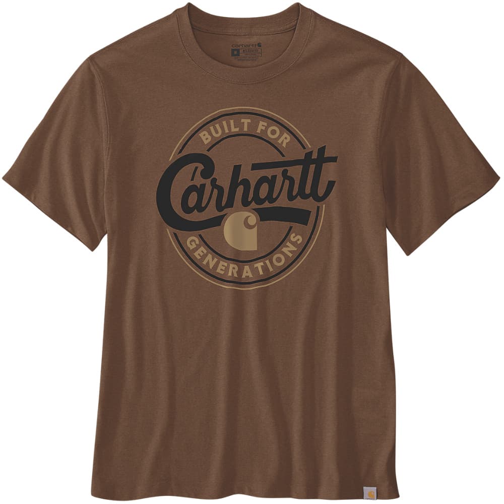 Carhartt M's Script Graphic T-Shirt Red Duck Heather, view: 0
