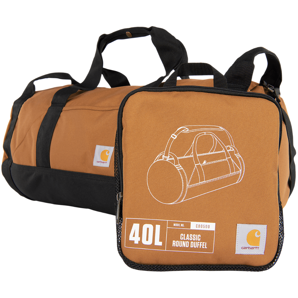Carhartt M's 40L Classic Round Duffel Carhartt® Brown, view: 3