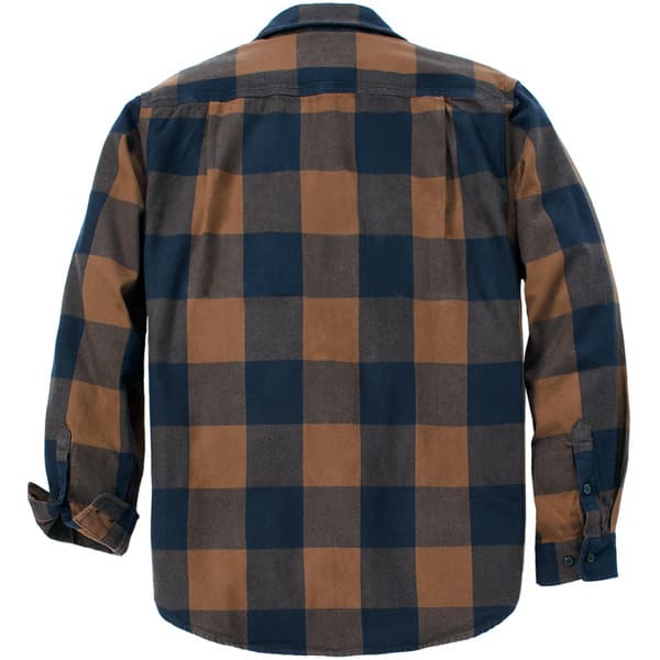 Carhartt M's Long-Sleeve Plaid Shirt Red Duck, view: 1