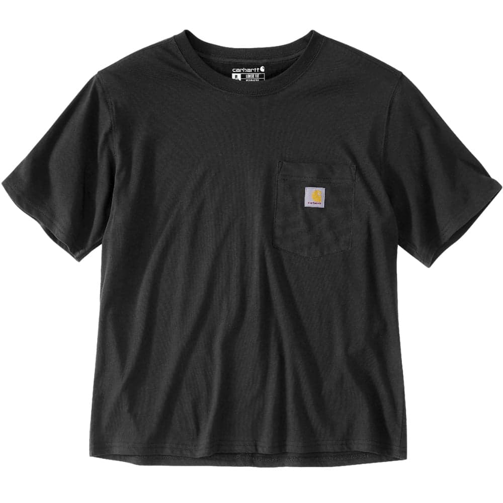 Carhartt W's Lightweight S/S Crewneck T-Shirt Black, view: 0