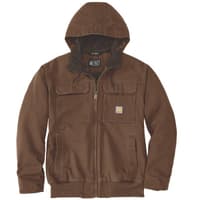 Carhartt M's Washed Duck Insulated Active Jacket Red Duck - view: 0