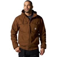 Carhartt M's Washed Duck Insulated Active Jacket Red Duck - view: 1