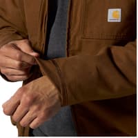 Carhartt M's Washed Duck Insulated Active Jacket Red Duck - view: 4
