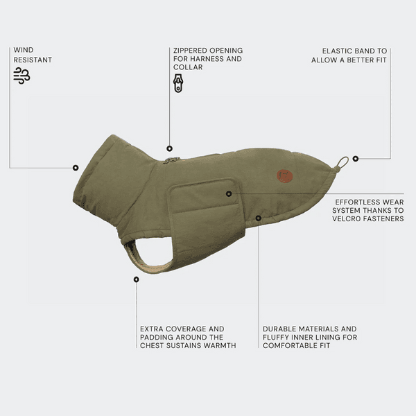 Yukon Winter Coat Teddy size 6 Khaki, view: 4