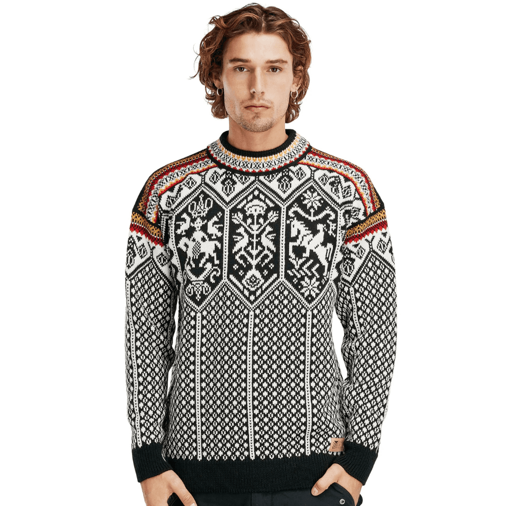 M's 1994 Sweater Black Mustard Offwhite, view: 3