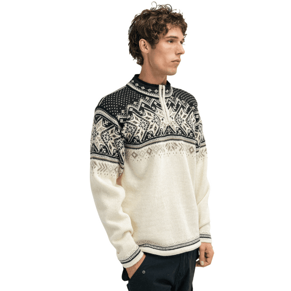 M's Vail Sweater Offwhite Coffee Sandstone, view: 2