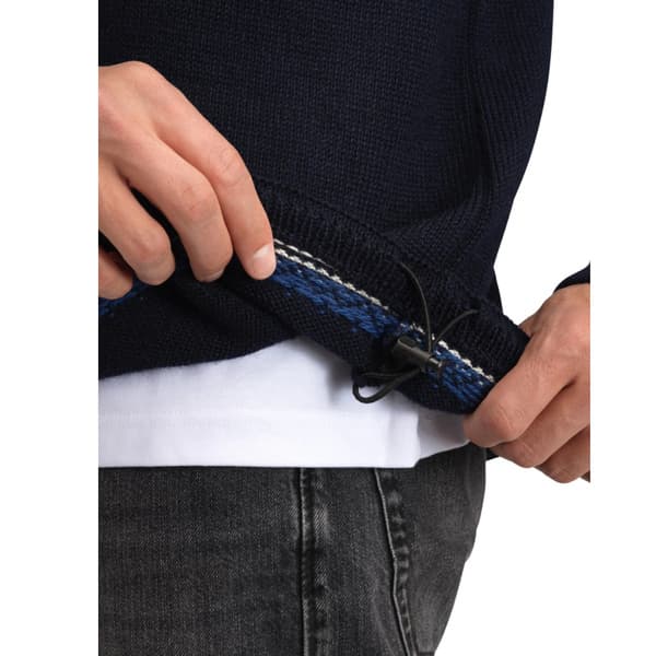 M's Vail Sweater Midnightnavy Redrose Offwhite, view: 4