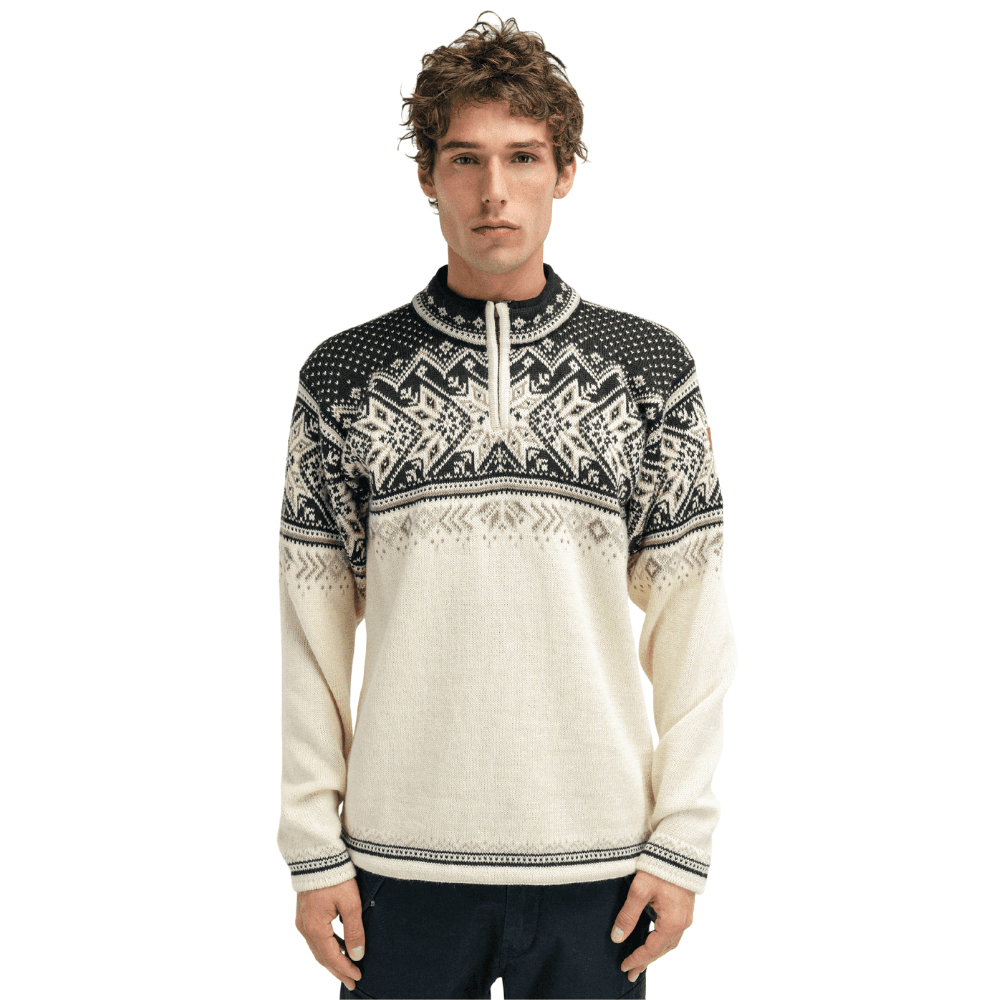 M's Vail Sweater Offwhite Coffee Sandstone, view: 1