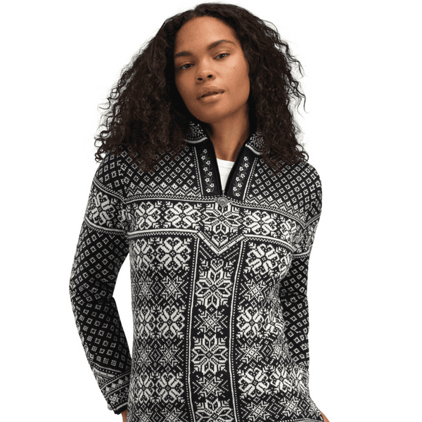 W's Peace Fem Sweater Black Offwhite, view: 3