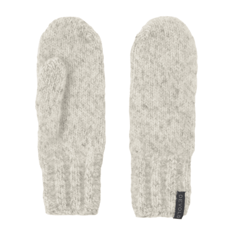 Nansen Wool Mitten Grey Melange, view: 0