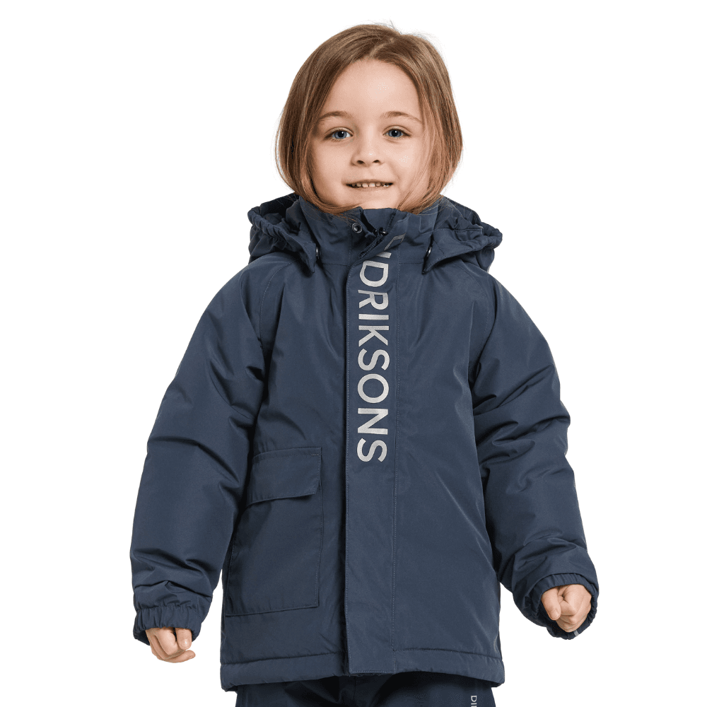 Talvi Jacket Kids Navy, view: 2