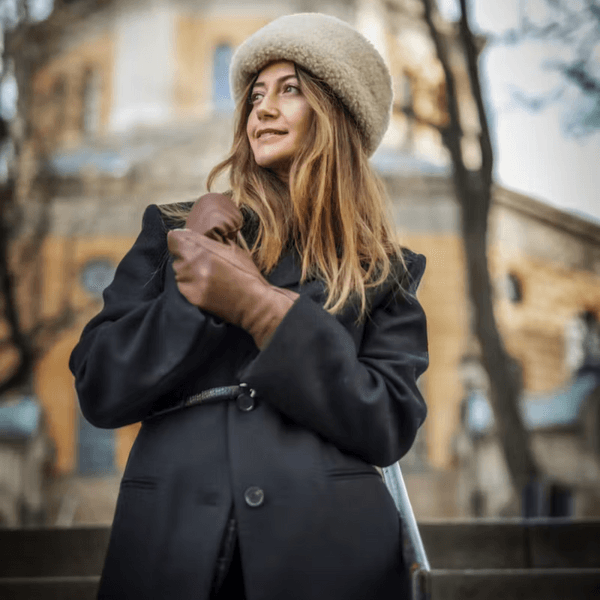 W's Tiril Mitt Chocolate, view: 5